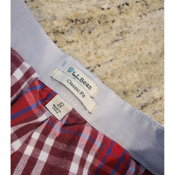 LL Bean Womens Flannel Lined Jeans Size 12 Reg Classic Fit 2 pair Lot - Picture 15 of 16